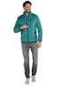 Herren Steppjacke regular , Tuerkis
