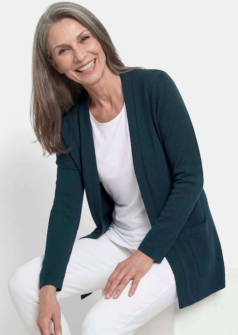 Elegante Strickjacke mit Kaschmir