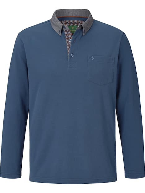 Langarm-Poloshirt DUKE BRENNAN