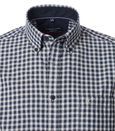 Freizeithemd kariert Casual Fit