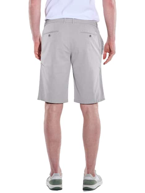 engbers Herren Chino-Bermuda mit Tunnelzug , Hellgrau