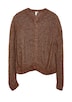 Strickjacke in Bouclé Optik