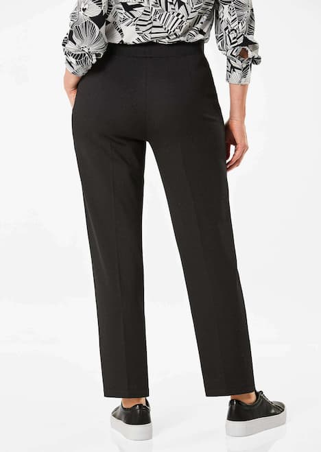 Elegante Jerseyhose mit Biese