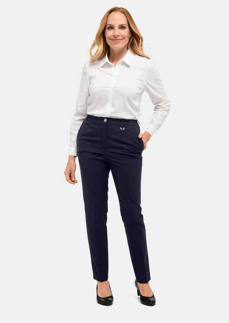 GOLDNER Broek LOUISA COMFORT+ Comfortabele broek LOUISA COMFORT+ met gestreken vouw