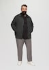 Sweatjacke aus Jacquard in Strick-Optik