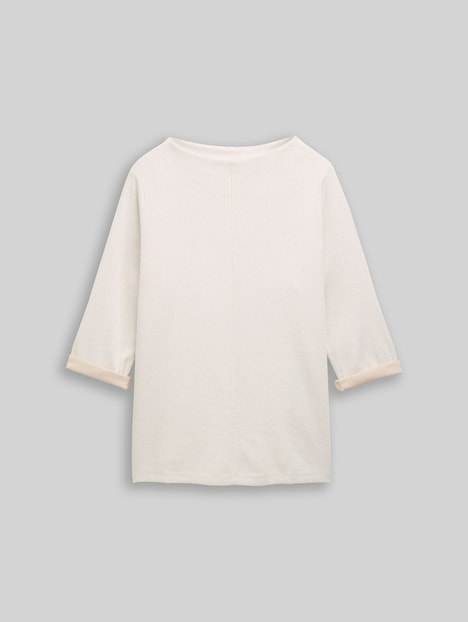 Sweatshirt mit Stehkragen
