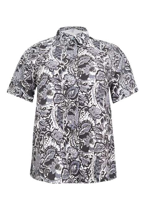 Bluse mit Druck