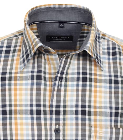 Freizeithemd kariert Comfort Fit