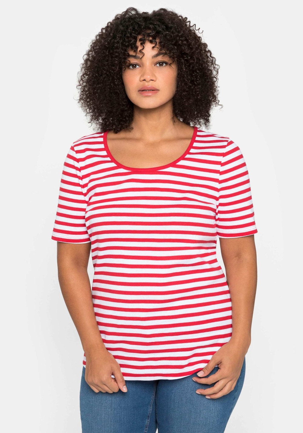T-Shirt Kurzarm Streifen
