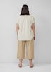 Ärmellose Bluse aus Leinenmix im Relaxed Fit