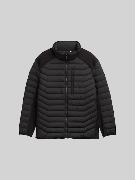 Hybrid Lightweight Steppjacke mit Stehkragen