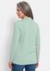Ringelshirt mit Stehkragen