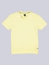 Herren Poloshirt mit Struktur , Gelb