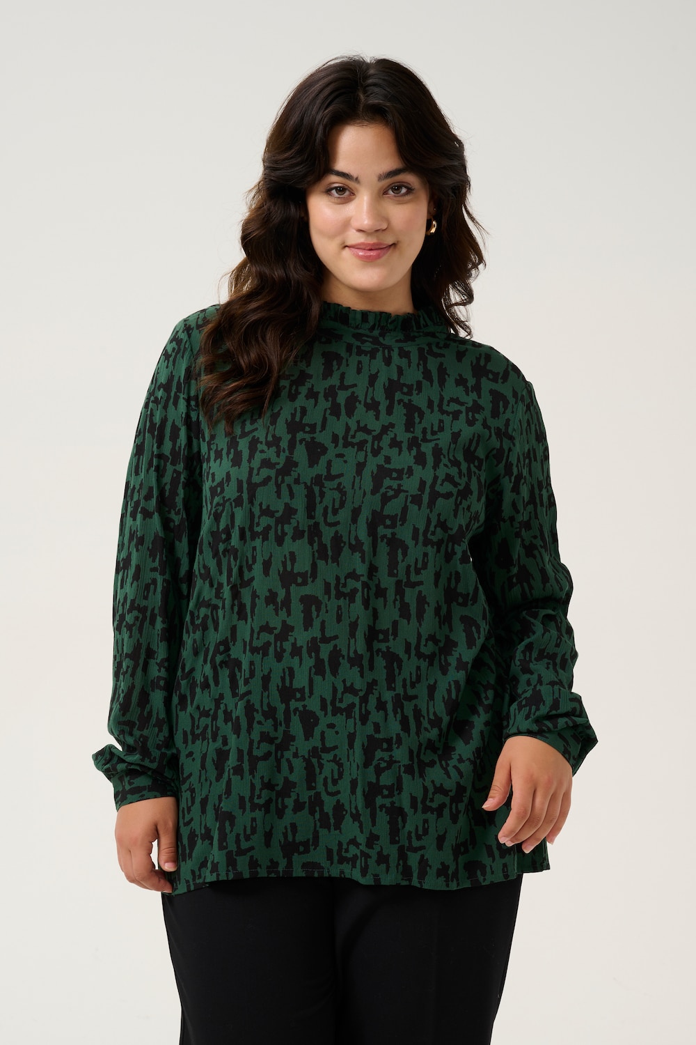 Blouse met lange mouwen Regular fit