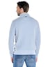 engbers Herren Sweatshirt strukturiert , Hellblau
