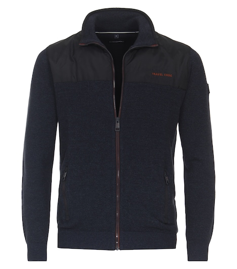 Strickjacke uni