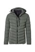 Steppjacke mit Kapuze uni