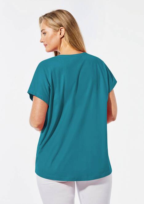 Shirt mit Rundhalsausschnitt