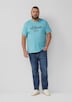 Baumwoll-T-Shirt mit Logo-Print
