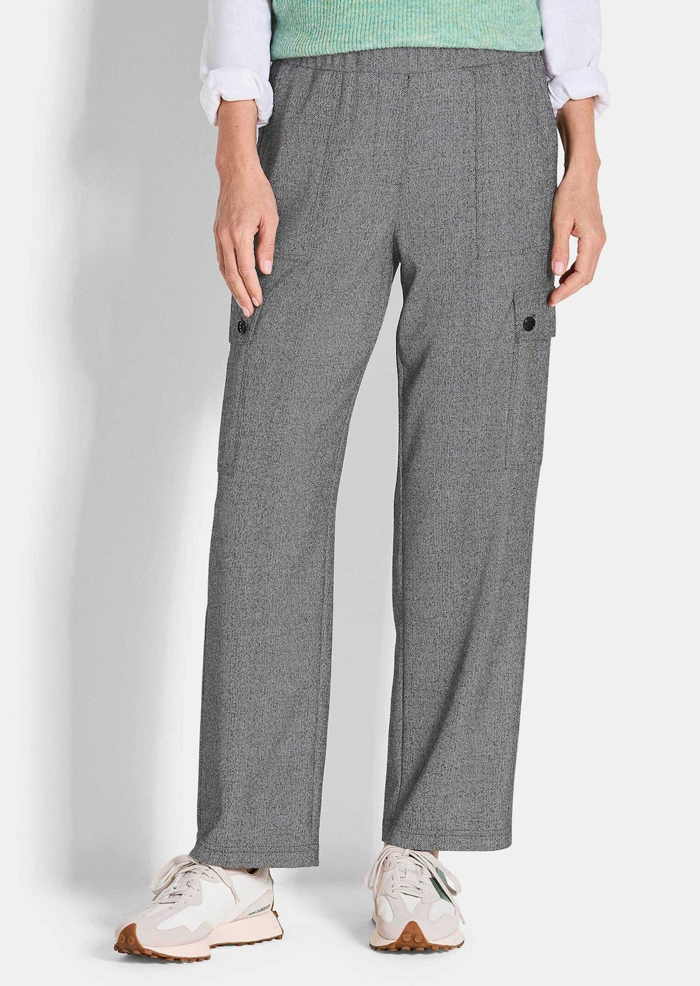 Cargohose VERA aus Viskose-Jersey