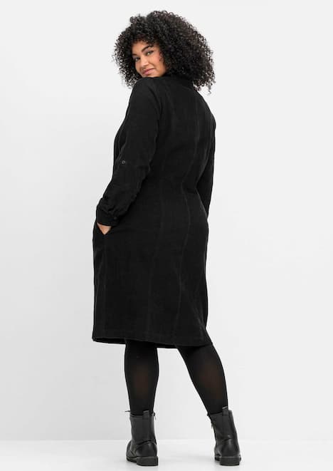 Cord-Kleid