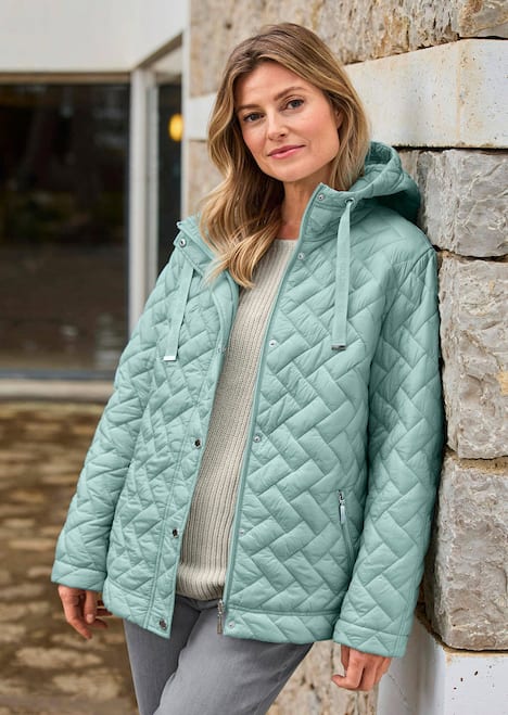 GOLDNER Gewatteerd jasje Licht, gewatteerd jack met capuchon