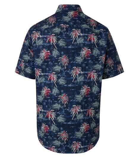 Freizeithemd Kurzarm Print Casual Fit