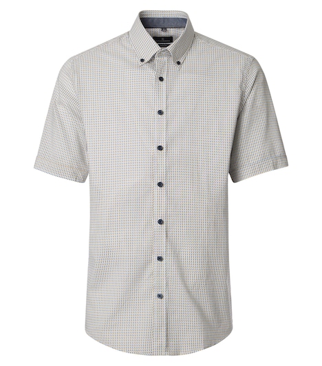 Freizeithemd Kurzarm Print Comfort Fit