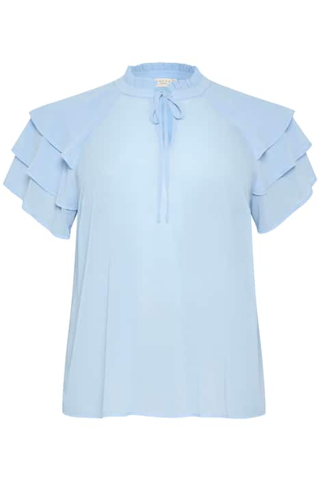 Kurzarm-Bluse Regular fit