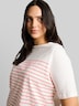 T-Shirt mit Streifenmuster