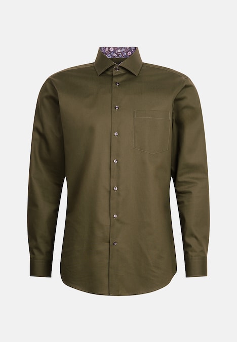 Herren Business Hemd - Uni