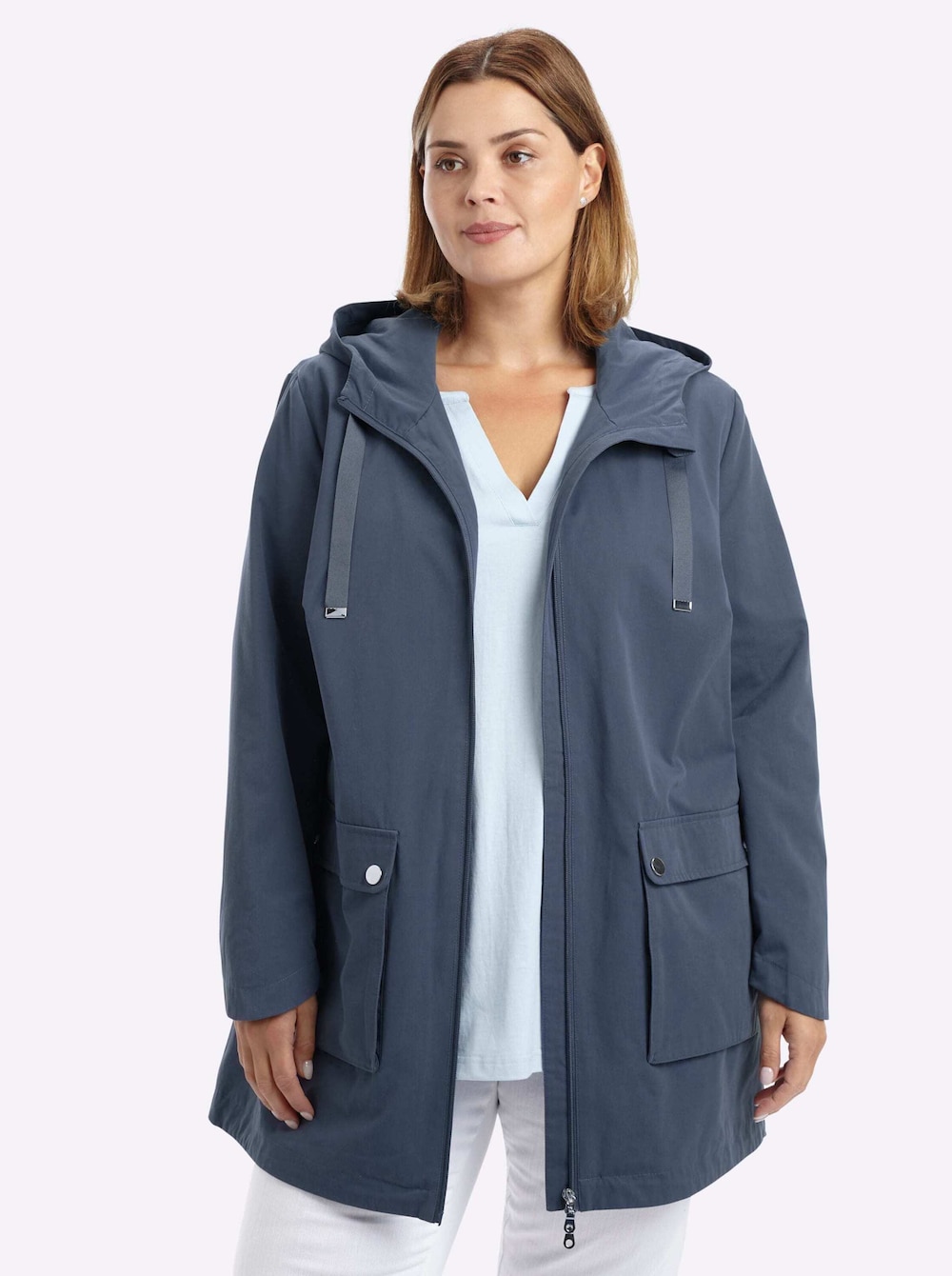 Jacke Langarm Mit Kapuze