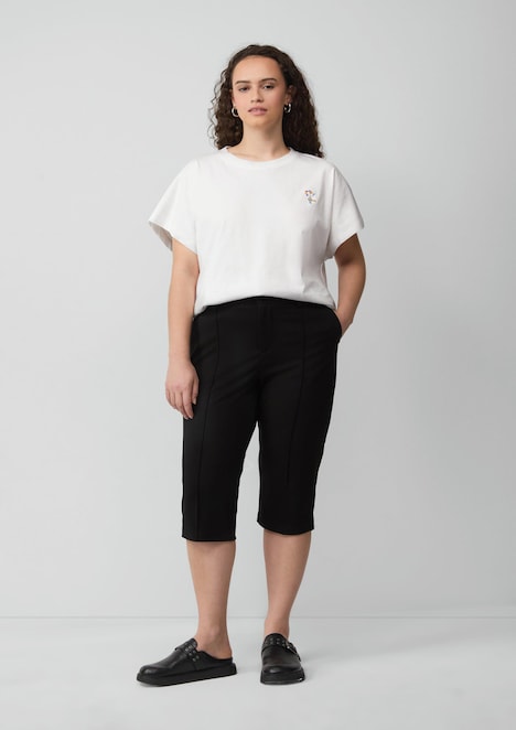 Capri-Hose aus Interlockjersey