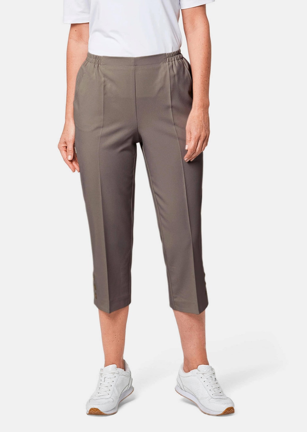 Pflegeleichte Capri-Schlupfhose