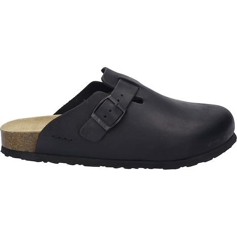 Damen Clog Hermine 04, schwarz