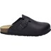 Damen Clog Hermine 04, schwarz