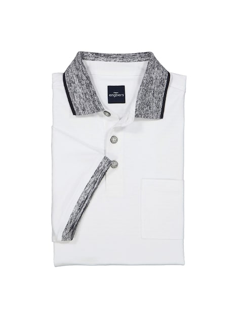 Polo-Shirt strukturiert