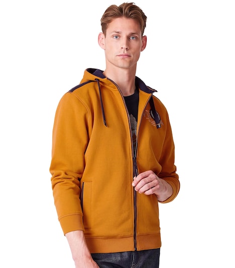 Sweatjacke uni