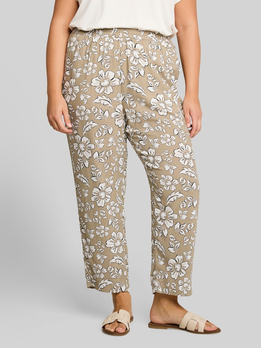 Loose Fit Hose aus Viskose