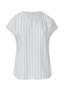Ärmellose Bluse aus Leinenmix im Relaxed Fit
