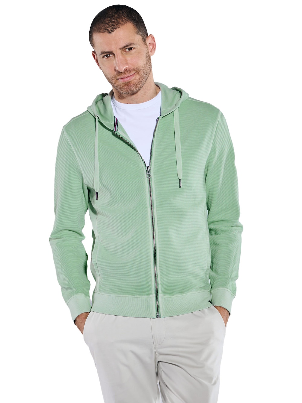 Sweatjacke mit Kapuze