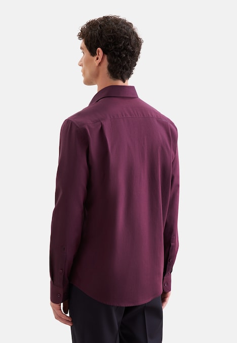Herren Flanellhemd - Uni