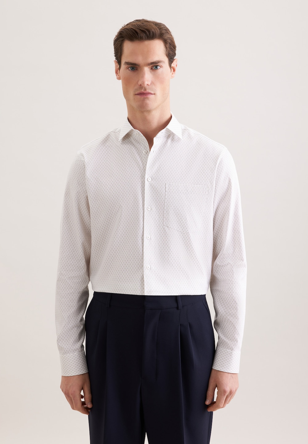 Herren Business Hemd - Druck