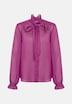 Damen Ausgestellte Bluse - Uni