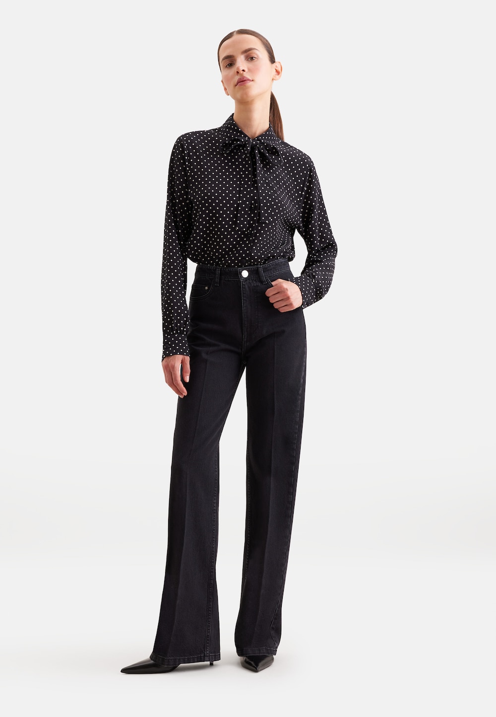 Damen 5-Pocket Denim - Denim