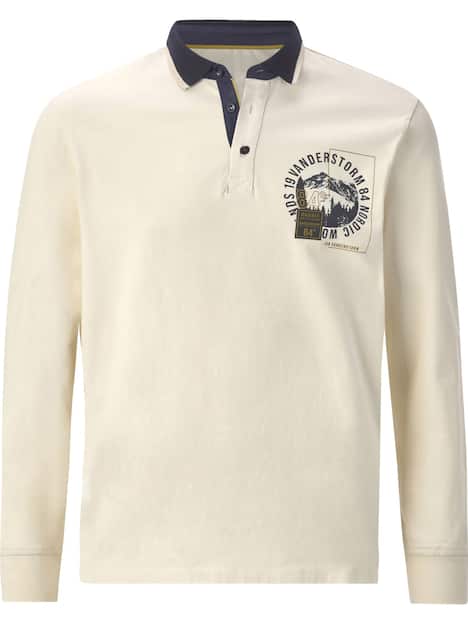 Langarm-Poloshirt OLSLAND