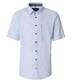 Leinenhemd Kurzarm gestreift Casual Fit