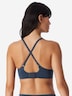 Schiesser Damen Bügelloser BH Unique Cotton deepblue