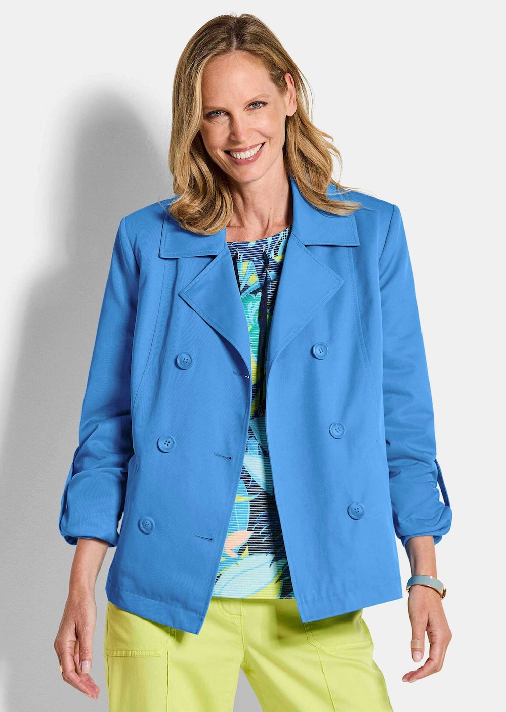 Elegante Kurzjacke mit Reverskragen