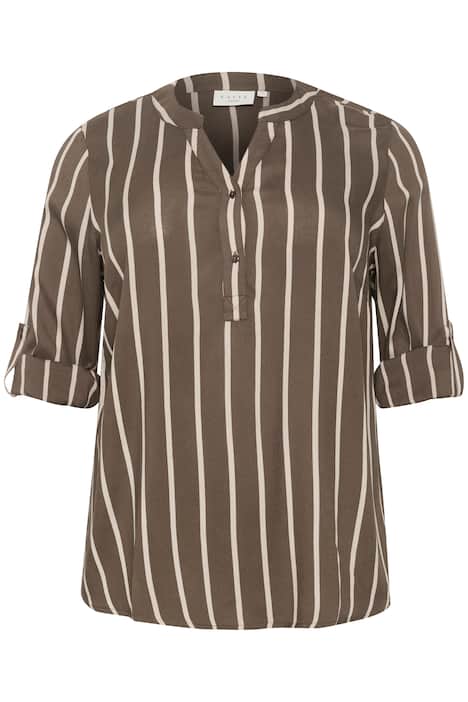 Langarm-Bluse Regular fit